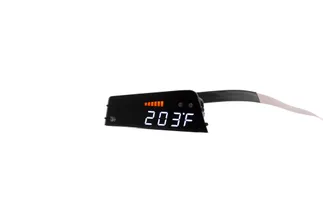 P3 V3 OBD2 Gauge For F1X BMW 5 Series (LHD) - Orange Bars / White Digits