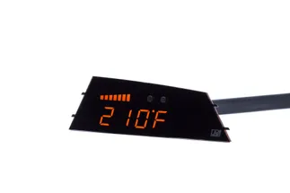 P3 V3 OBD2 Gauge For F2X / F87 BMW 2 Series (LHD) - Orange Bars / Orange Digits