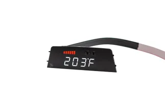 P3 V3 OBD2 Gauge For F12 BMW 6 Series (LHD) - Orange Bars / White Digits