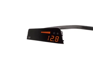 P3 Analog Gauge For F1X BMW 5 Series (LHD) - Orange Bars / Orange Digits