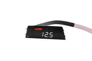 P3 Analog Gauge For F12 BMW 6 Series (LHD) - Orange Bars / White Digits