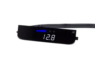 P3 Analog Gauge For VW MK6 Golf R (LHD) - Blue Bars / White Digits