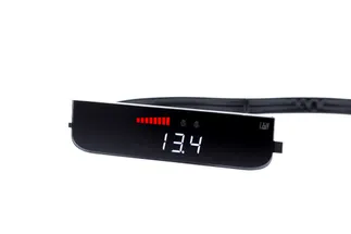 P3 Analog Gauge For VW MK6 Golf (LHD) - Red Bars / White Digits