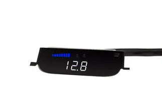 P3 Analog Gauge For VW EOS (LHD) - Blue Bars / White Digits