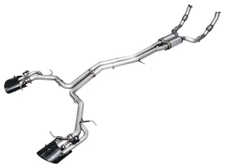 AWE SwitchPath Exhaust System For C8 Audi RS6/RS7 - Diamond Black Tips