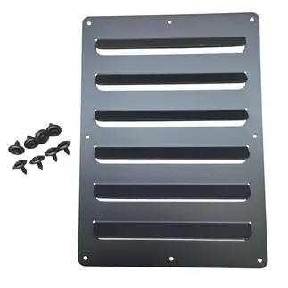 Autotech Fender Liner Intercooler Vent Plate For MK4 1.8T - Black