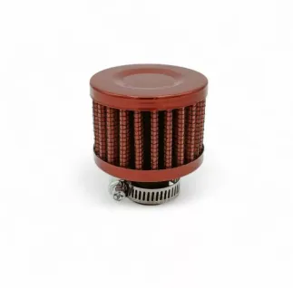 OBP 12mm Red Breather Filter For Catch Tank