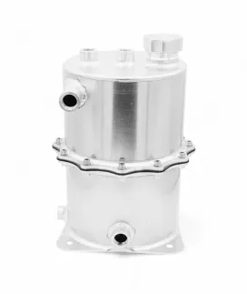 OBP 1.5 Gallon Dry Sump Oil Tank (D)190mm x (H)275mm Cylindrical Baffle System