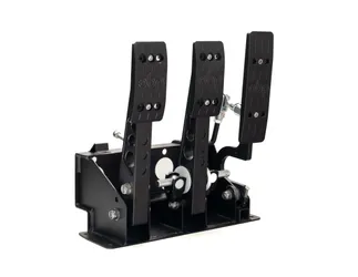 OBP Pro-Race V2 Kit Car Floor Mounted 3 Pedal System (Hydraulic Clutch) - Black