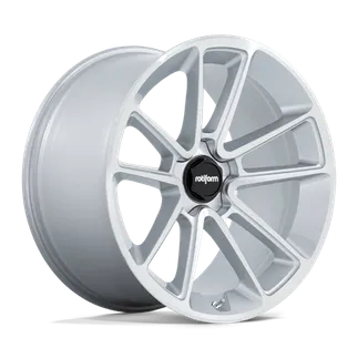 Rotiform R192 BTL 19X8.5 ET45 (5X112 / 66.56) - Gloss Silver W/ Machined Face