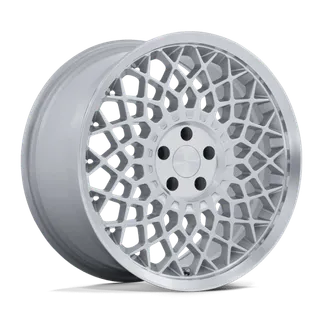 Rotiform RC212 CJJ 19X9.5 ET30 (5X112 / 66.56) - Gloss Silver W/ Machined Lip