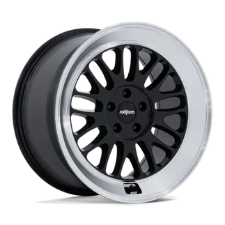 Rotiform RC214 SCP 18X10.5 ET22 (5x4.5 / 72.56) - Gloss Black W/ Diamond Cut Lip