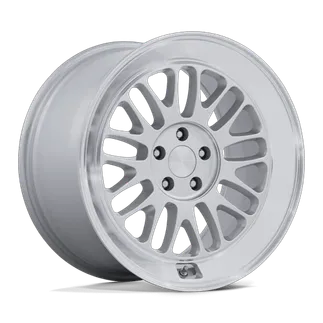 Rotiform RC214 SCP 18X10.5 ET35 (5x4.5 / 72.56) - Gloss Silver W/ Diamond Cut Lip
