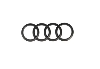 OEM Rear Audi Rings (Gloss Black)