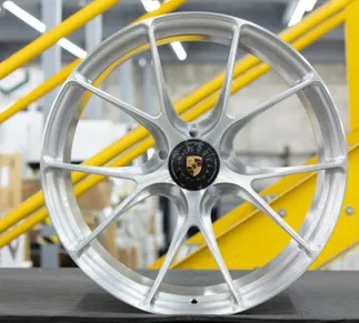 Vossen x Champion RS74 20x12 ET50 (CenterLock) - Gloss Black - 911 Turbo 991 - Rear