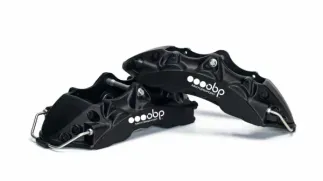OBP 6 POT Callipers 355-380mm 32mm Discs (28x34x36mm Pistons) Pair - Black