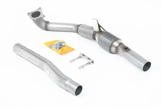 Milltek Cast Downpipe & 200 Cell Race Hi-Flow Cat For MK2 Audi TTS