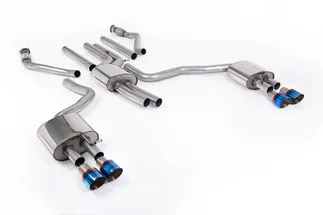 Milltek Resonated Catback Exhaust System For C7.5 Audi A6 3.0T S-Line (Facelift)