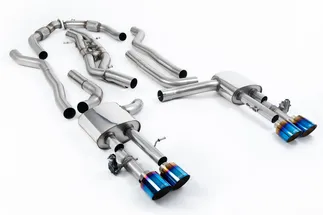 Milltek Twin 80mm Non-Resonated Catback For D5 Audi S8 (Long Wheel Base)(US/ROW)