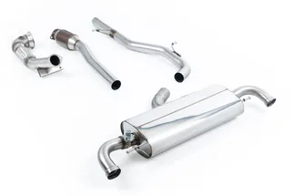 Milltek Turbo Back Race Exhaust With Cat For MK2 Audi TT RS
