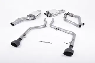 Milltek Non-Resonated Dual Outlet Race Catback For B8 Audi S5 3.0T (S Tronic)