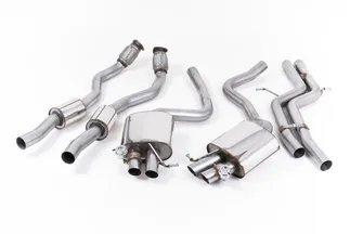 Milltek Non-Resonated Catback Exhaust For B8 Audi RS5 Coupe (Re-Use OE Tips)