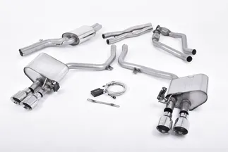 Milltek ValveSonic Valved Catback Exhaust System For B8.5 Audi S4/S5 3.0T