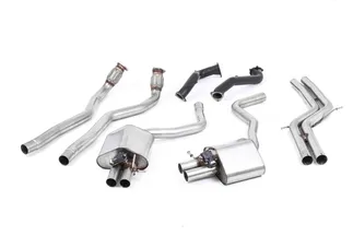 Milltek Full Exhaust System With 76mm Downpipes For C7 Audi RS6/RS7 4.0T