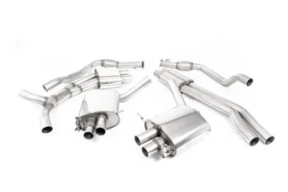 Milltek Resonated Catback Exhaust System For B9 Audi RS4 2.9T Avant (OPF/GPF)