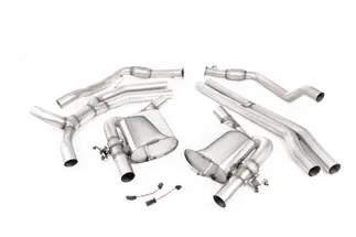 Milltek Non-Resonated Catback Exhaust System For B9 Audi RS4 2.9T Avant (OPF/GPF)