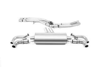 Milltek Non-Resonated Front Pipe Back For Audi RSQ8 (Non OPF/GPF) (Re-Use OE Tips)