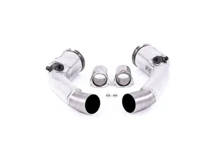 Milltek 80mm Large Bore Downpipe & Hi-Flow Sports Cat For C8 Audi RS6/RS7 & D5 S8