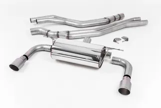 Milltek Resonated Catback Exhaust System For F22 BMW M240i Coupe LCI (Non-OPF)