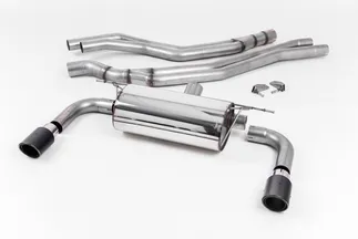 Milltek Resonated Catback Exhaust System For F22 BMW M240i Coupe LCI (Non-OPF)