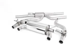 Milltek Race Catback Exhaust System For F87 BMW M2 Competition (Quad Tips) - GPF/OPF