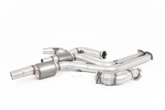 Milltek Downpipe Pair & 200CPSI Cats For F87 BMW M2 Competition - To Milltek Catback