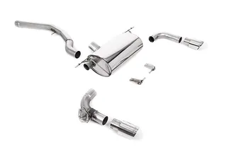 Milltek Non-Resonated Race Catback Exhaust System For F22 BMW M240i Coupe LCI (OPF)