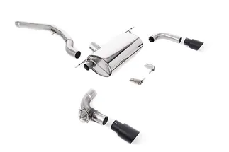 Milltek Non-Resonated Race Catback Exhaust System For F22 BMW M240i Coupe LCI (OPF)