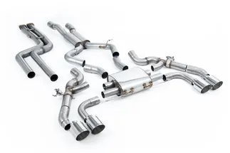 Milltek Non-Resonated Primary Catback Exhaust For G01 BMW X3M/X3M Comp (LCI S58)