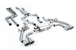 Milltek Non-Resonated Primary Catback Exhaust For G01 BMW X3M/X3M Comp (LCI S58)