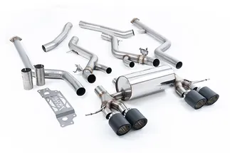 Milltek Non-Resonated Catback Exhaust System For G87 BMW M2 Coupe