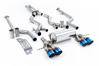 Milltek Resonated Catback Exhaust System For G87 BMW M2 Coupe
