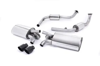 Milltek Non-Resonated Catback Exhaust System For 987 Gen2 Porsche Cayman S/Boxster S