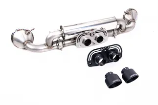 Milltek Valved Rear Silencer For 992.1 Porsche 911 GT3
