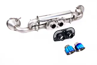 Milltek Valved Rear Silencer For 992.1 Porsche 911 GT3
