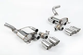Milltek Valved Rear Silencer For Porsche Macan GTS/Turbo 2.9 V6 (Facelift)