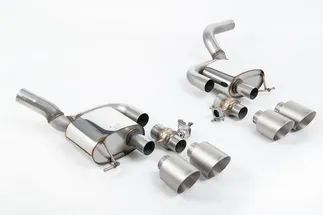 Milltek Valved Rear Silencer For Porsche Macan GTS/Turbo 2.9 V6 (Facelift)