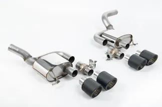 Milltek Valved Rear Silencer For Porsche Macan GTS/Turbo 2.9 V6 (Facelift)