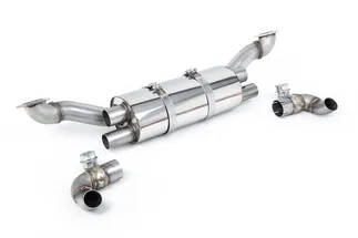 Milltek Rear Silencers For 991.1 Porsche 911 C2S/C4S - OE Tips