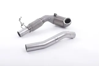 Milltek Large Bore Downpipe & Hi-Flow Sports Cat For VW MK7/7.5 GTI